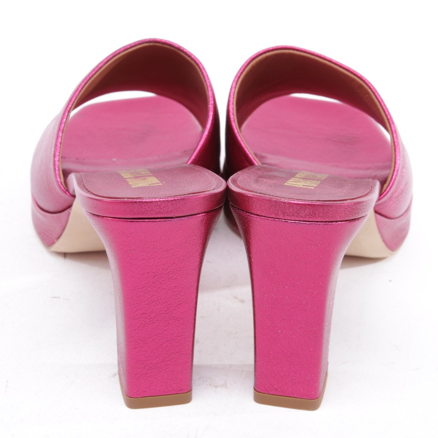 Image 3 of Heeled Mules EUR 39.5 Pink in color Pink | Vite EnVogue