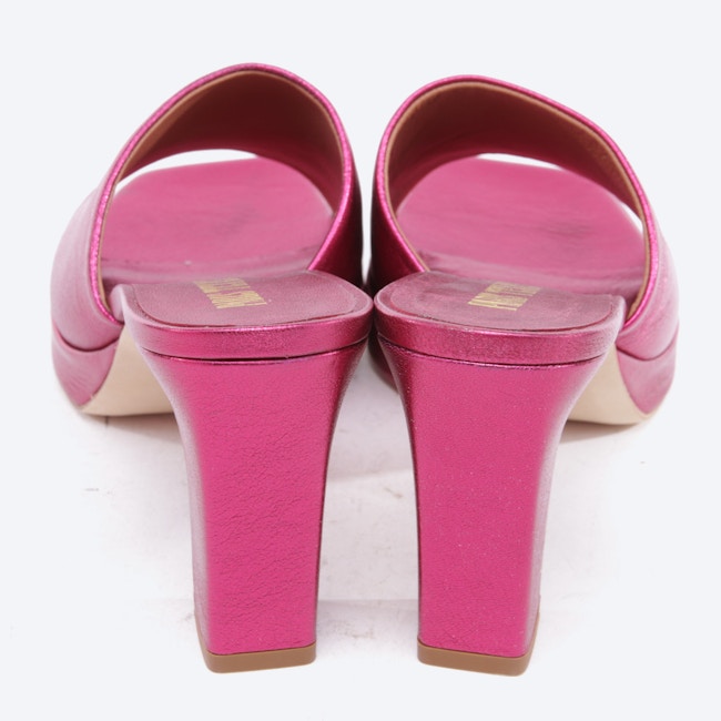 Image 3 of Heeled Mules EUR 39.5 Fuchsia in color Pink | Vite EnVogue
