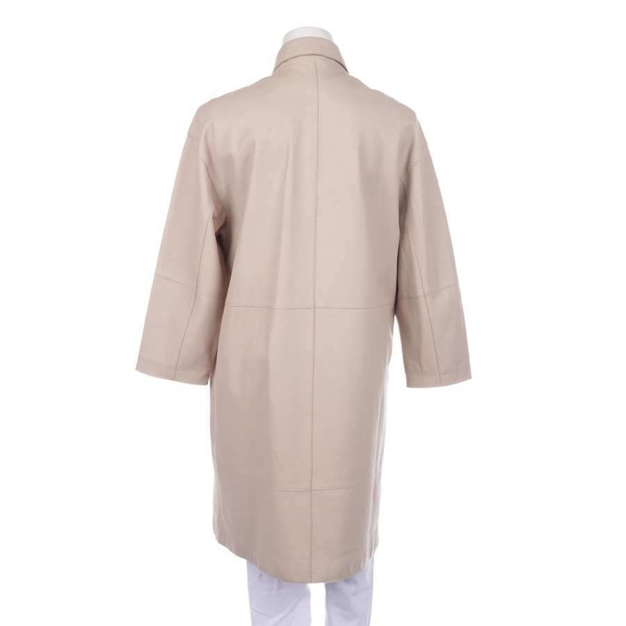 Image 2 of Leather Coat 36 Nude in color Pink | Vite EnVogue