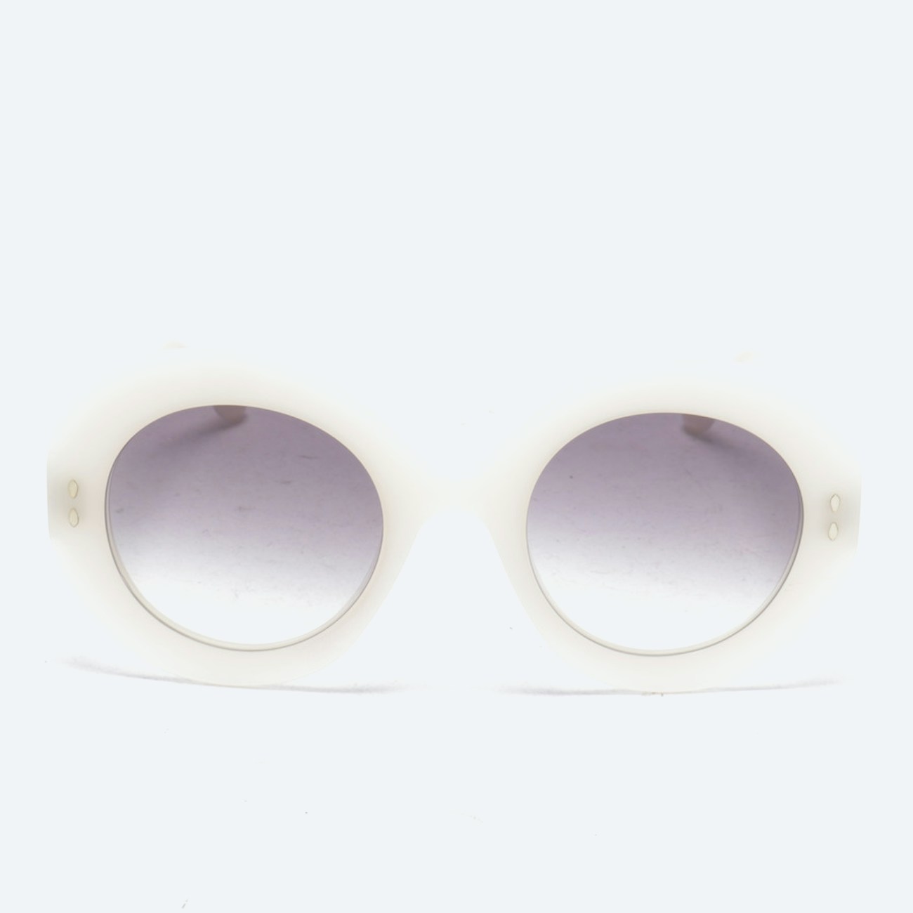 Image 1 of IM0051 Sunglasses White in color White | Vite EnVogue