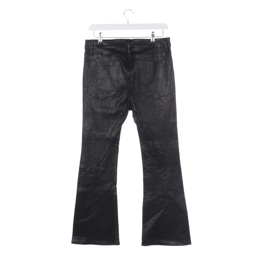 Image 2 of Leather Pants W30 Black in color Black | Vite EnVogue