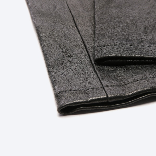 Image 3 of Leather Pants W30 Black in color Black | Vite EnVogue