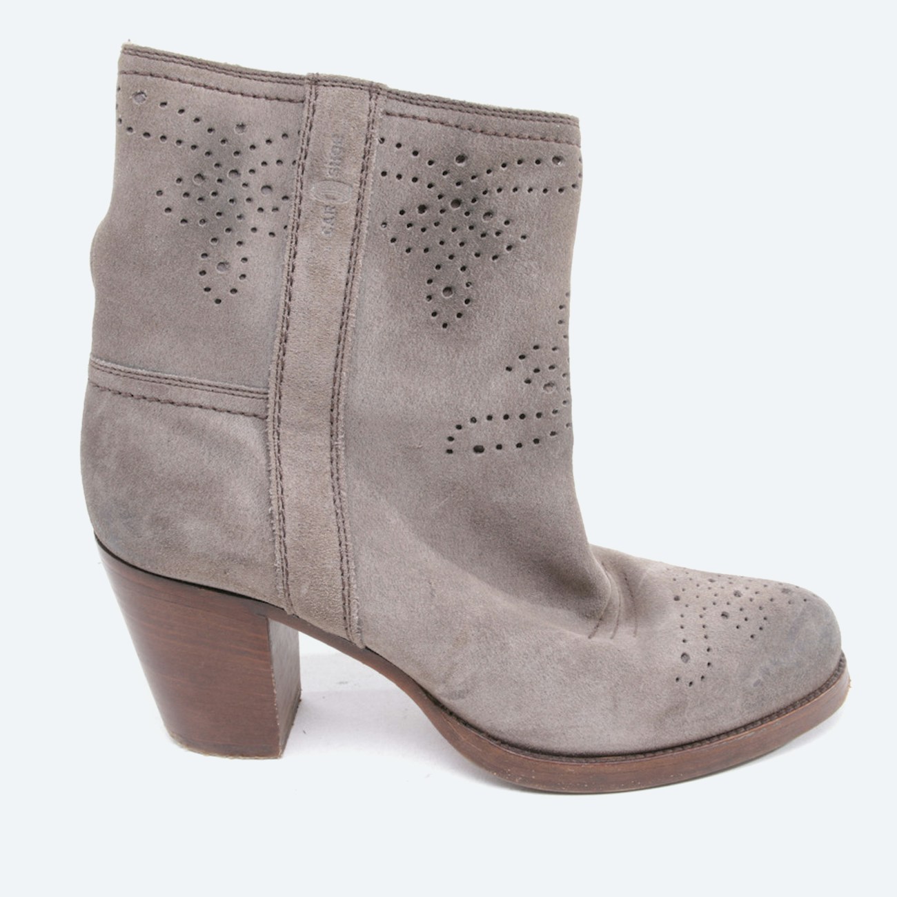 Image 1 of Ankle Boots EUR38 Gray green in color Gray | Vite EnVogue