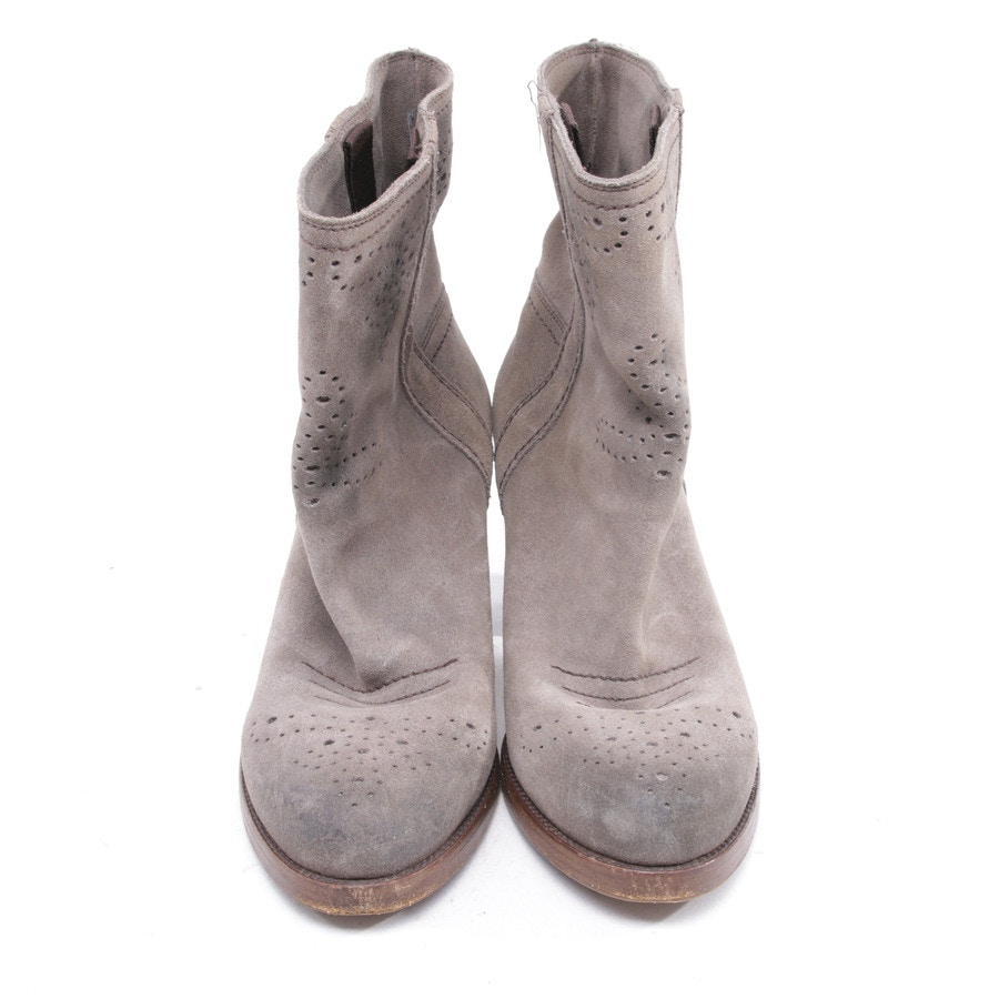 Image 2 of Ankle Boots EUR38 Gray green in color Gray | Vite EnVogue