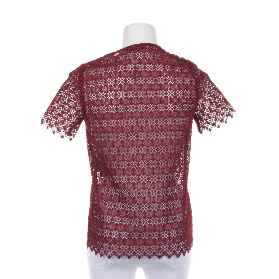 Image 2 of Shirt Blouse 34 Maroon in color Red | Vite EnVogue
