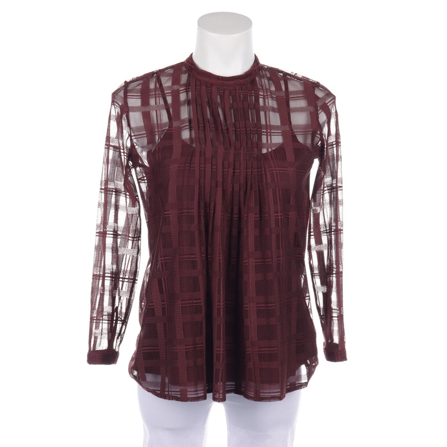Image 1 of Shirt Blouse 32 Maroon in color Red | Vite EnVogue