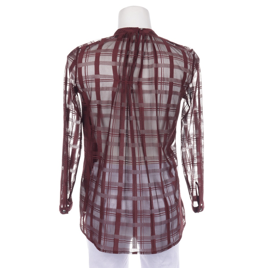 Image 2 of Shirt Blouse 32 Maroon in color Red | Vite EnVogue