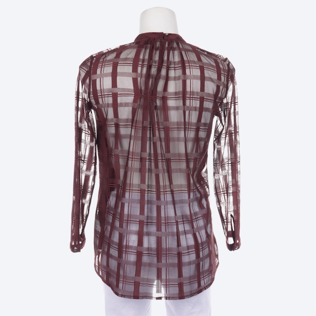 Image 2 of Shirt Blouse 32 Maroon in color Red | Vite EnVogue