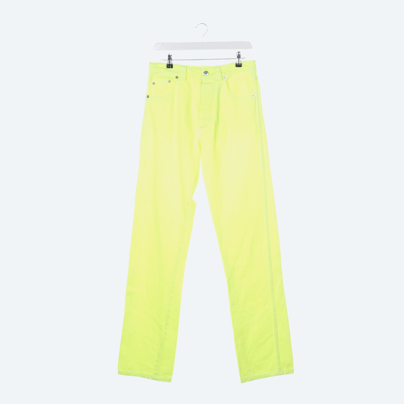 Image 1 of Jeans Straight Fit 40 Yellow in color Yellow | Vite EnVogue