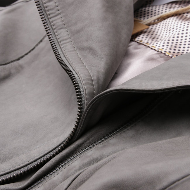 Image 3 of LeatherJacket 34 Gray in color Gray | Vite EnVogue