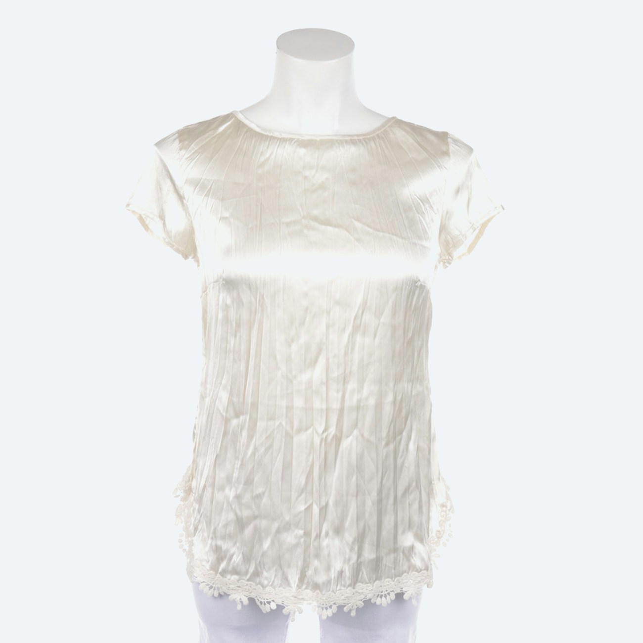 Image 1 of T-Shirt S Ivory in color White | Vite EnVogue