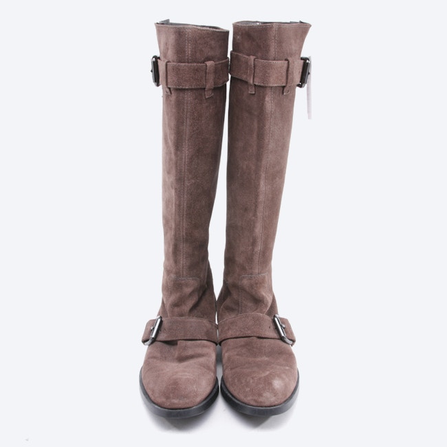 Image 2 of Boots EUR 36 Dark brown in color Brown | Vite EnVogue