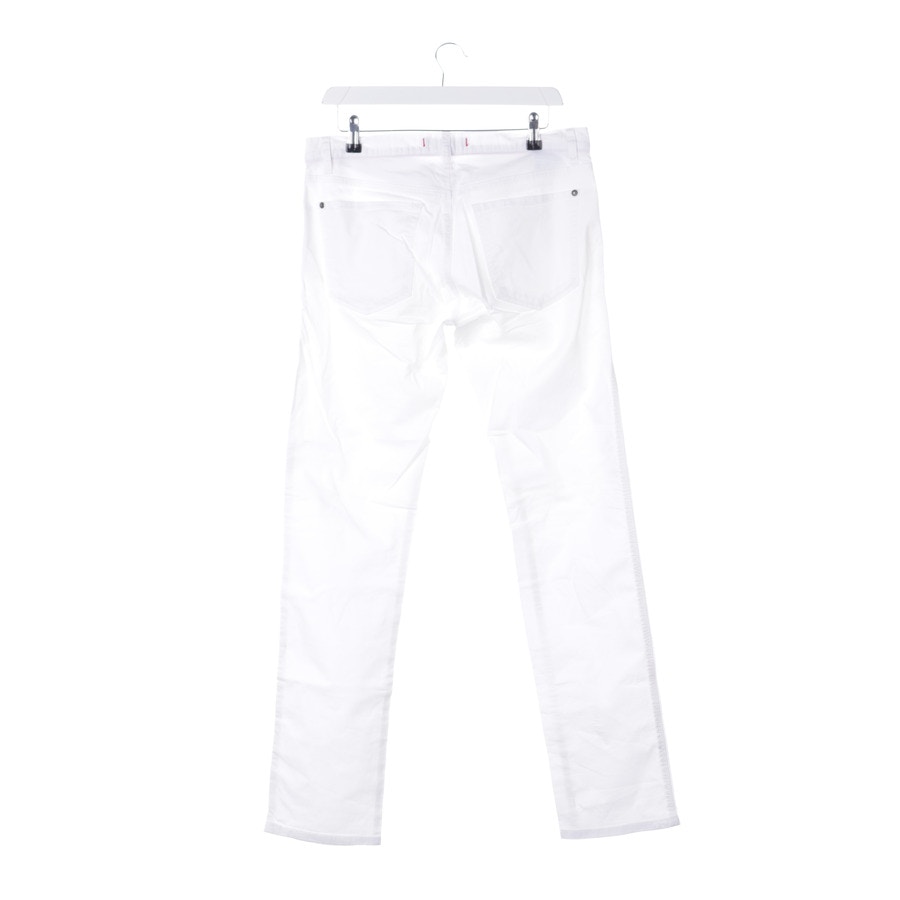 Image 2 of Jeans Straight Fit W31 White in color White | Vite EnVogue