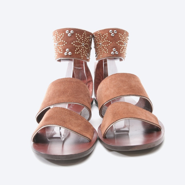 Image 2 of Sandals EUR38 Brown in color Brown | Vite EnVogue