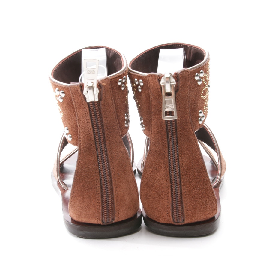 Image 3 of Sandals EUR38 Brown in color Brown | Vite EnVogue