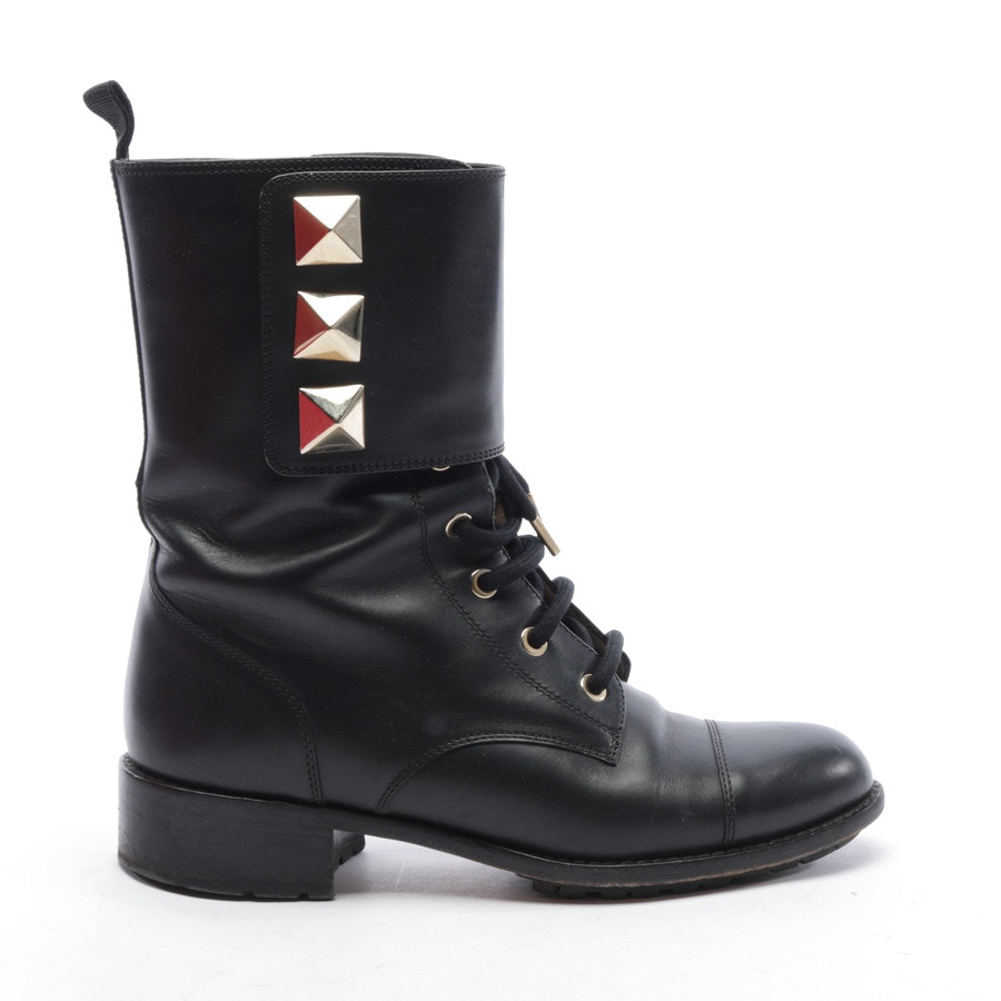 Image 1 of Rockstud Ankle Boots EUR 35 Black in color Black | Vite EnVogue