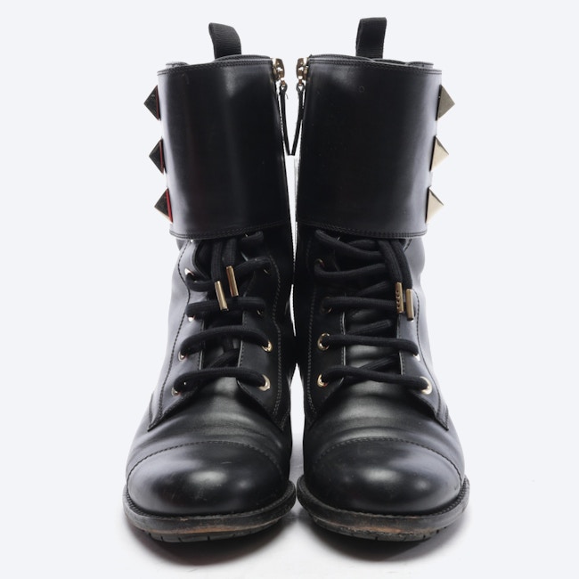 Image 2 of Rockstud Ankle Boots EUR 35 Black in color Black | Vite EnVogue