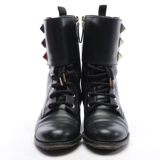 Rockstud Ankle Boots EUR 35 Black | Vite EnVogue