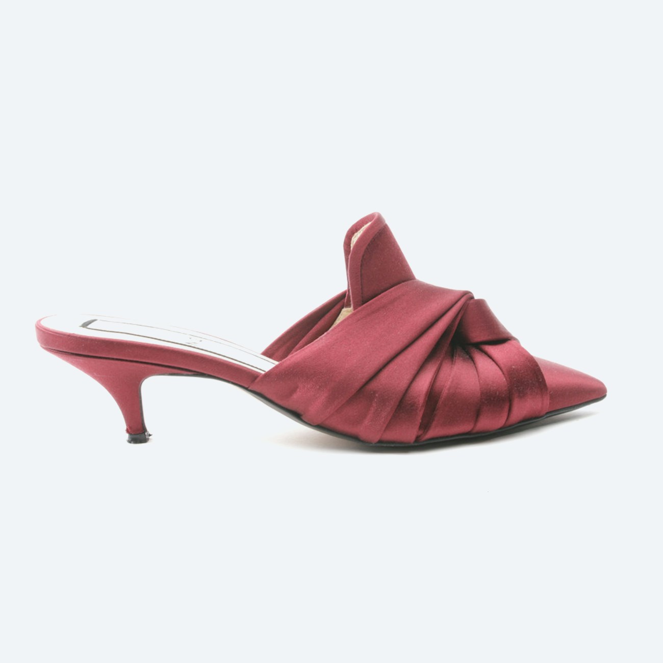 Image 1 of Heeled Mules EUR 39 Red in color Red | Vite EnVogue