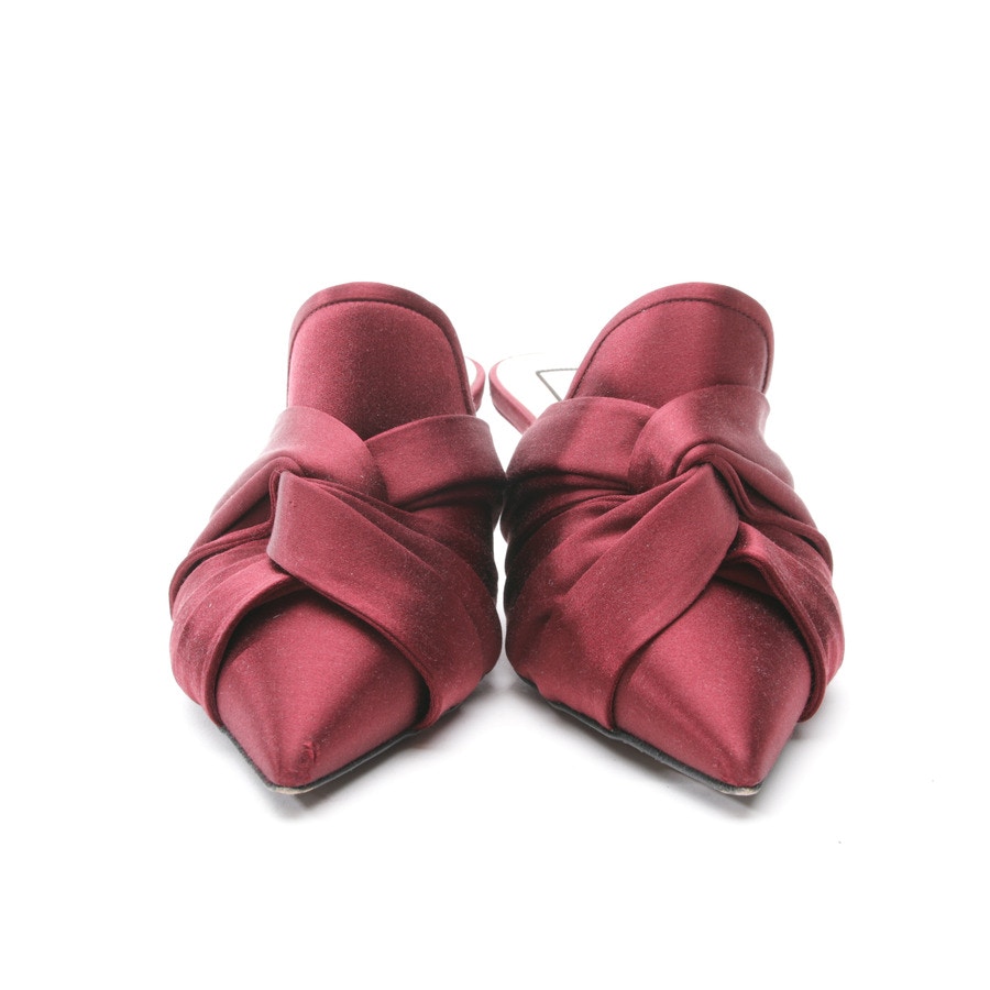 Image 2 of Heeled Mules EUR 39 Bordeaux in color Red | Vite EnVogue