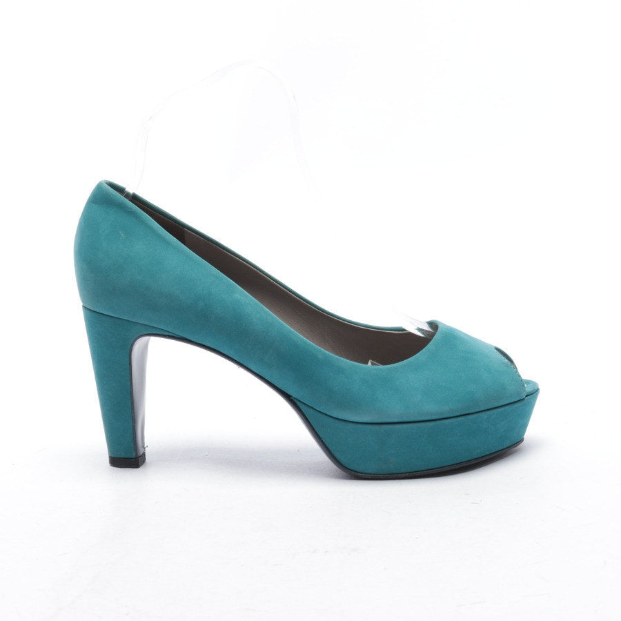 Image 1 of Peep Toes EUR 37.5 Turquoise in color Blue | Vite EnVogue