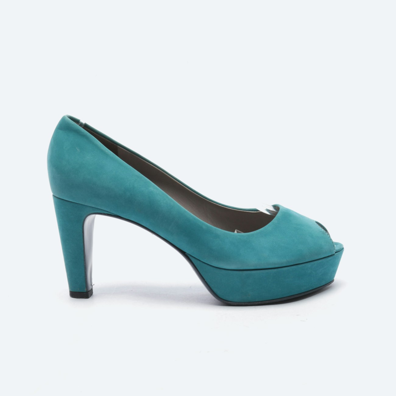 Image 1 of Peep Toes EUR 37.5 Turquoise in color Blue | Vite EnVogue