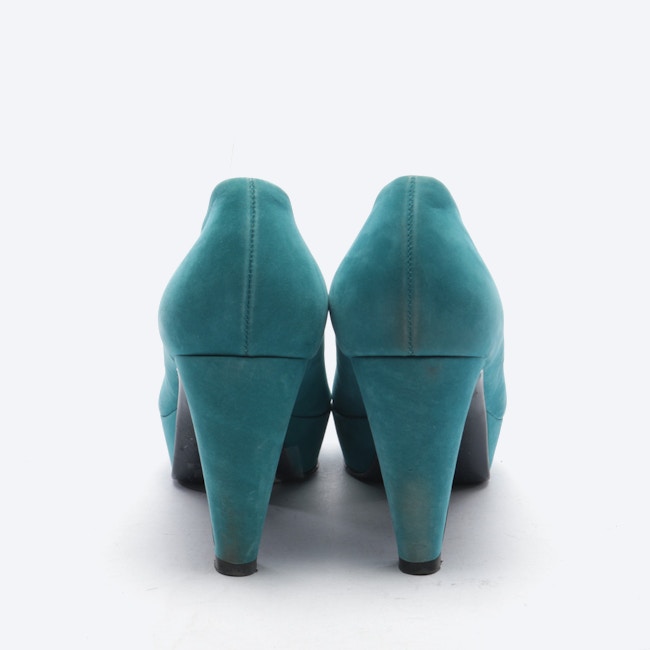 Image 3 of Peep Toes EUR 37.5 Turquoise in color Blue | Vite EnVogue