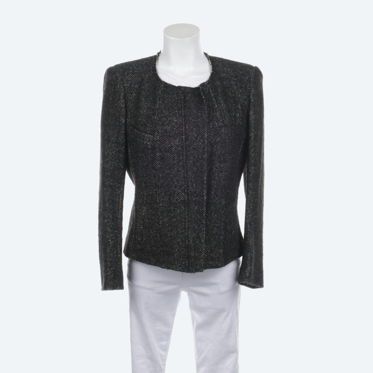 Image 1 of Wool Jacket 36 Anthracite in color Gray | Vite EnVogue
