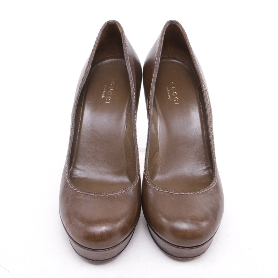 Image 2 of High Heels EUR 37 Dark brown in color Brown | Vite EnVogue