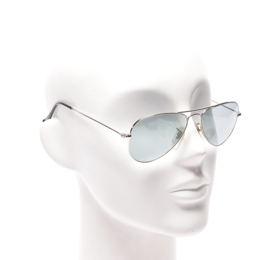 Image 2 of Aviator Sunglasses Silver in color Metallic | Vite EnVogue