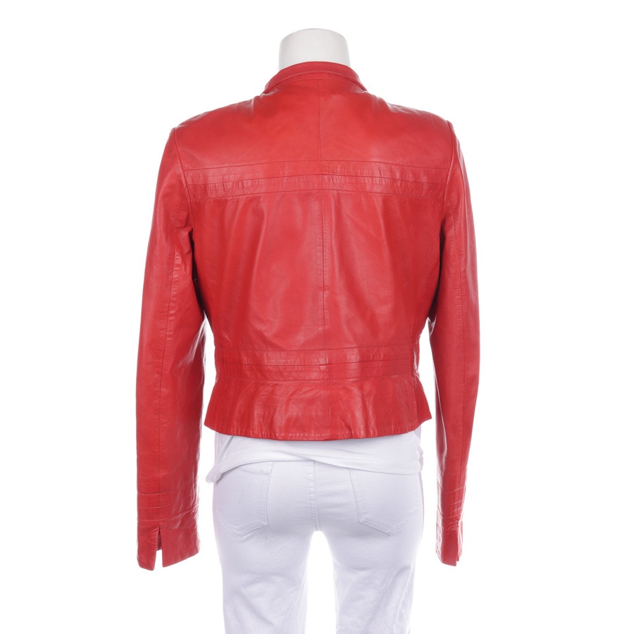 Image 2 of LeatherJacket 40 Red in color Red | Vite EnVogue