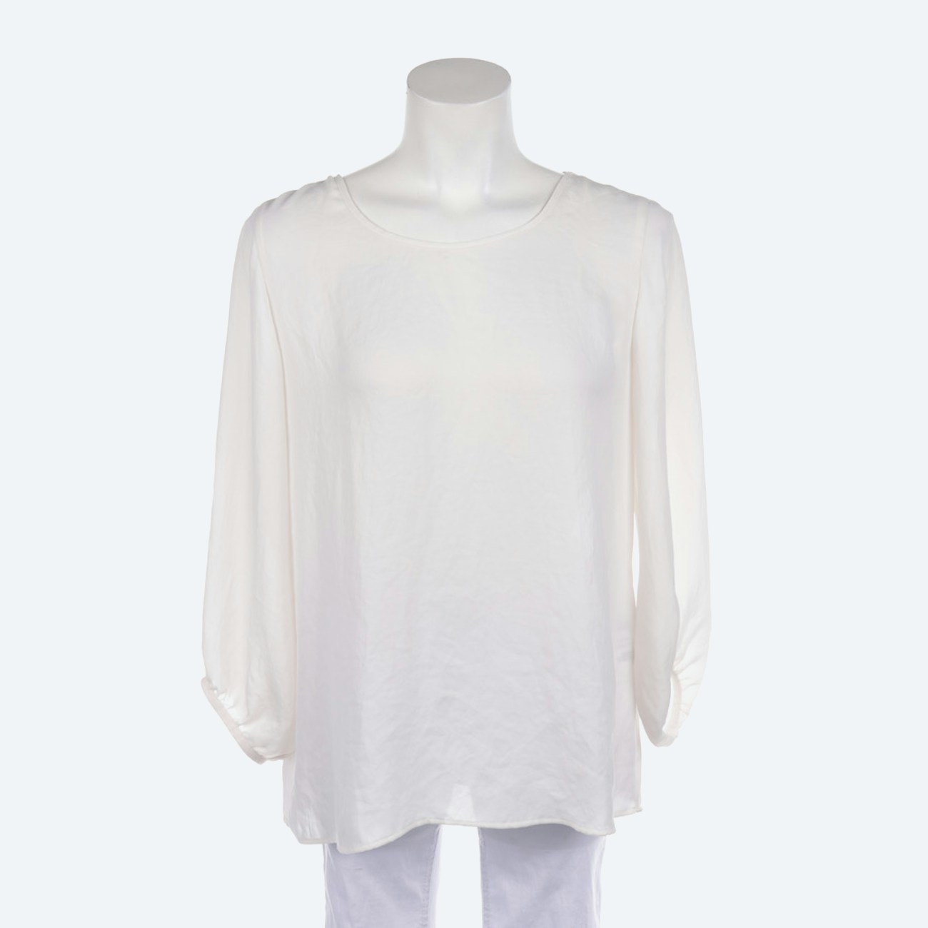 Image 1 of Shirt Blouse 38 Cream in color White | Vite EnVogue
