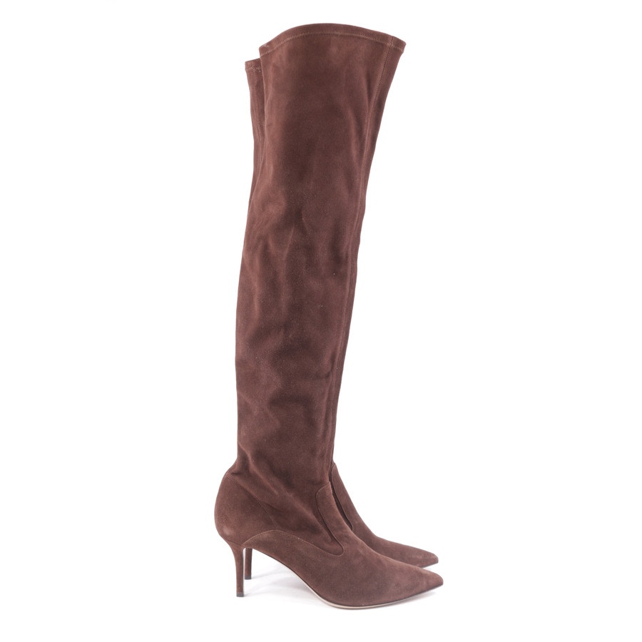 Image 1 of Overknee Boots EUR 41 Brown in color Brown | Vite EnVogue
