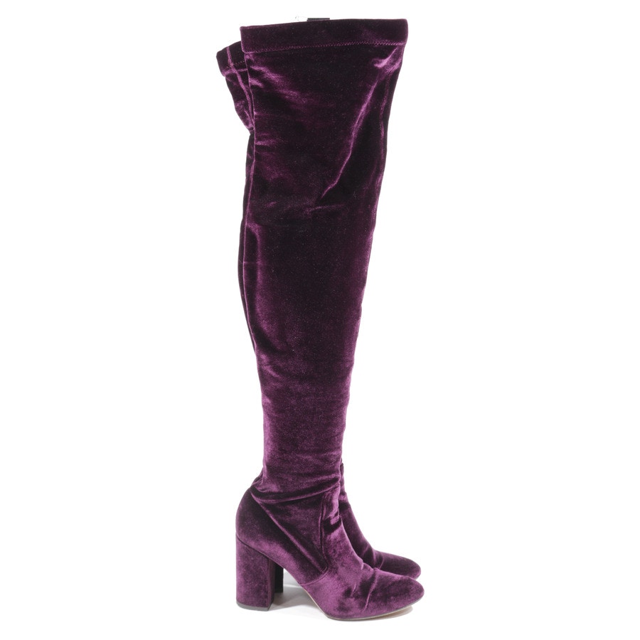 Image 1 of Overknee Boots EUR 37 Purple in color Purple | Vite EnVogue