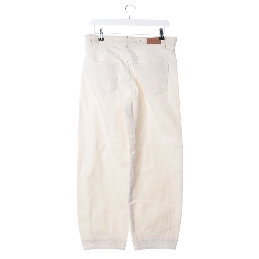 Image 2 of Jeans Straight Fit 38 Cream in color White | Vite EnVogue