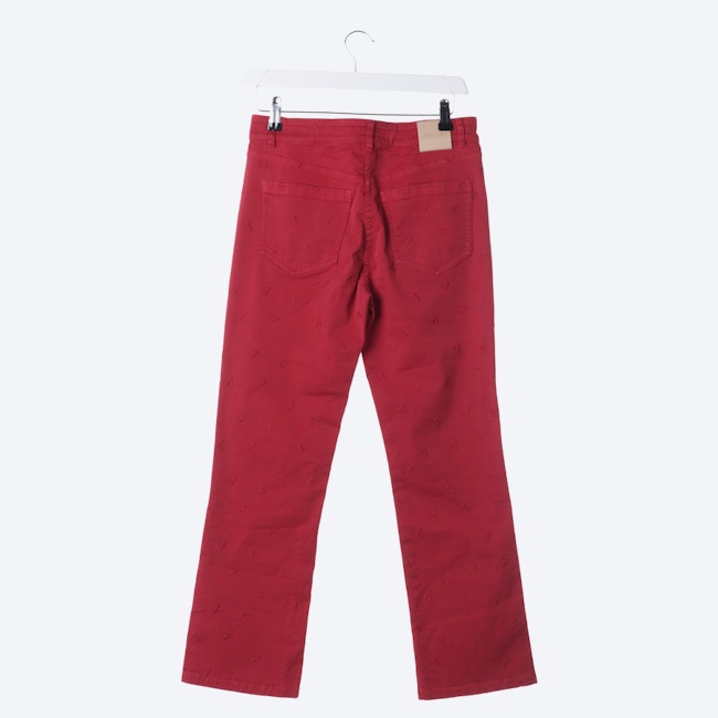 Image 2 of Jeans Straight Fit 34 Red in color Red | Vite EnVogue