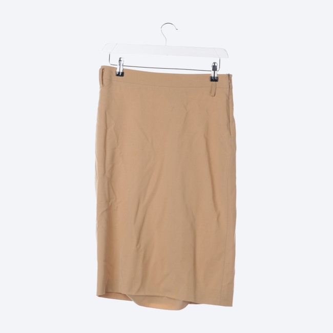 Image 2 of Skirt 36 Camel in color Brown | Vite EnVogue