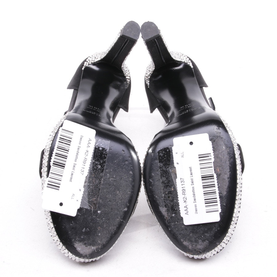 Image 4 of Heeled Sandals EUR 38.5 Black in color Black | Vite EnVogue