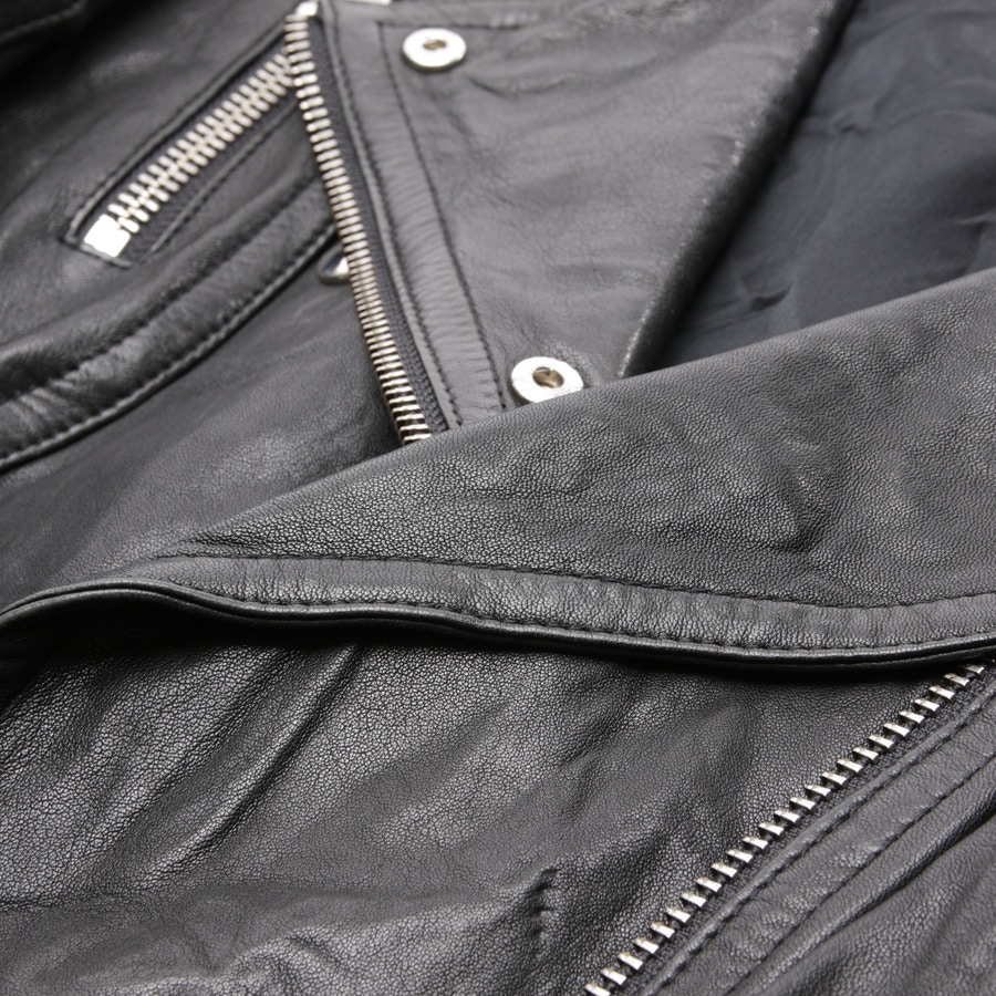 Image 3 of LeatherJacket L Black in color Black | Vite EnVogue