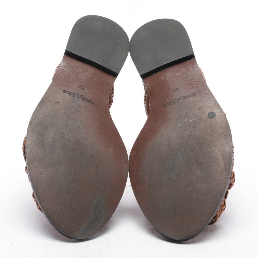 Image 4 of Sandals EUR38 Brown in color Brown | Vite EnVogue