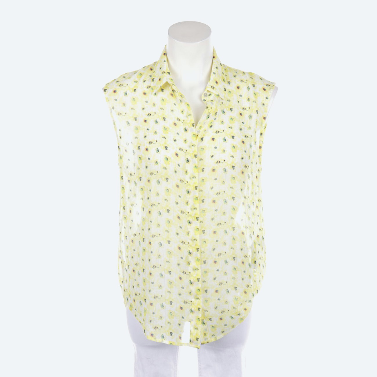 Image 1 of Top XS Yellow in color Yellow | Vite EnVogue