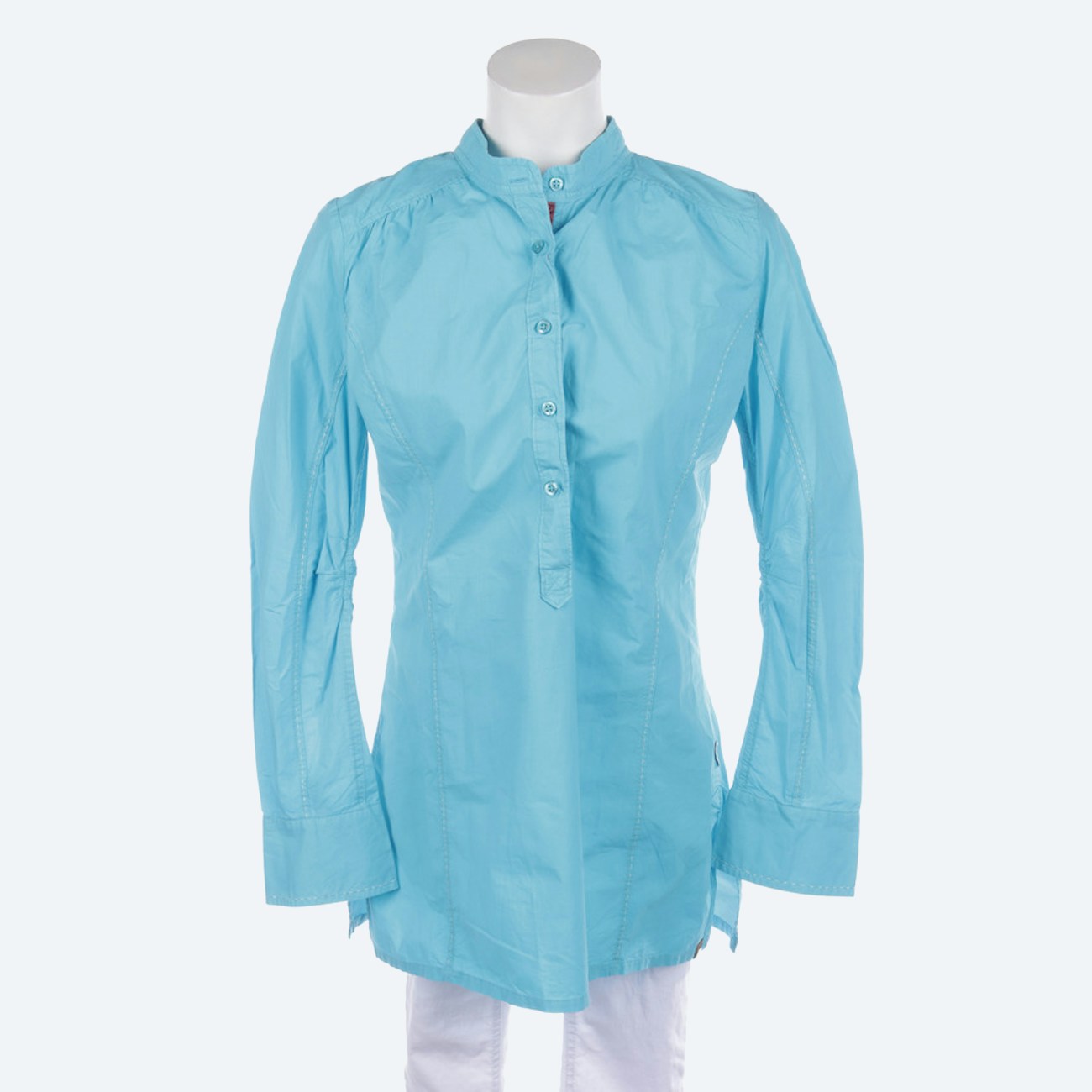Image 1 of Tunic 40 Blue in color Blue | Vite EnVogue