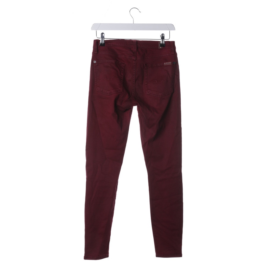 Image 2 of Trousers W28 Bordeaux in color Red | Vite EnVogue