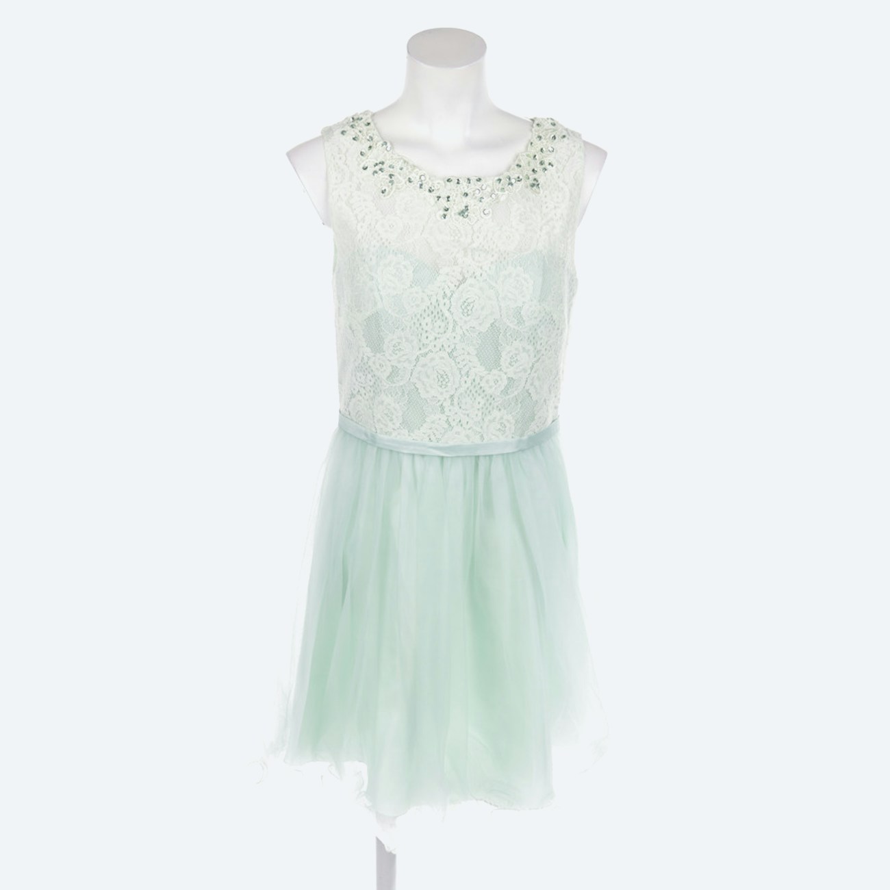 Image 1 of Dress 40 Pastel green in color Green | Vite EnVogue
