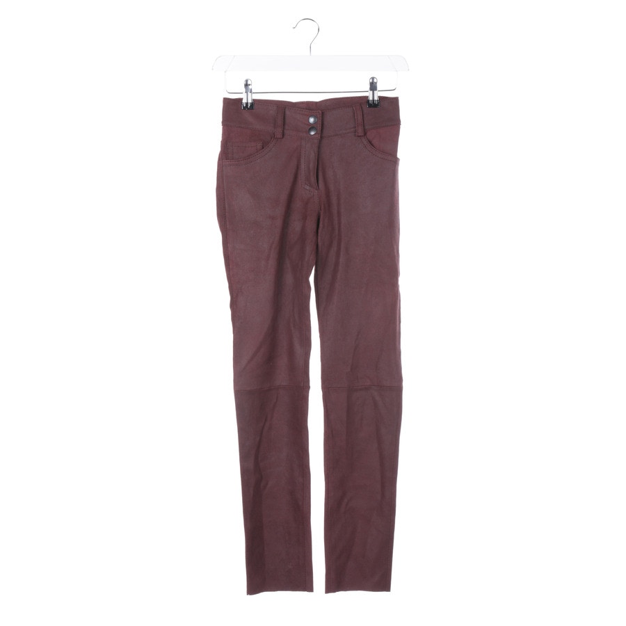 Image 1 of Trousers 32 Bordeaux in color Red | Vite EnVogue