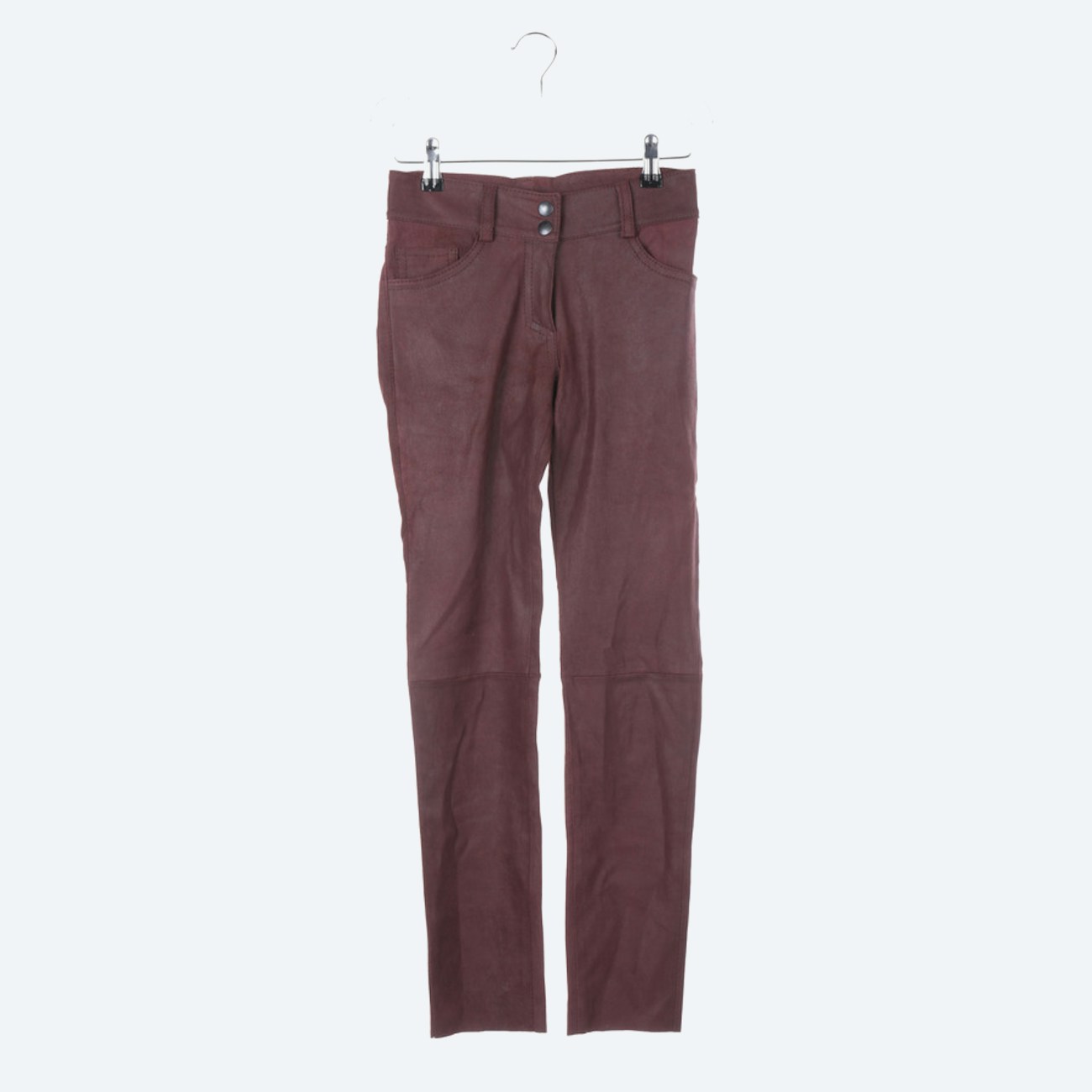 Image 1 of Trousers 32 Bordeaux in color Red | Vite EnVogue