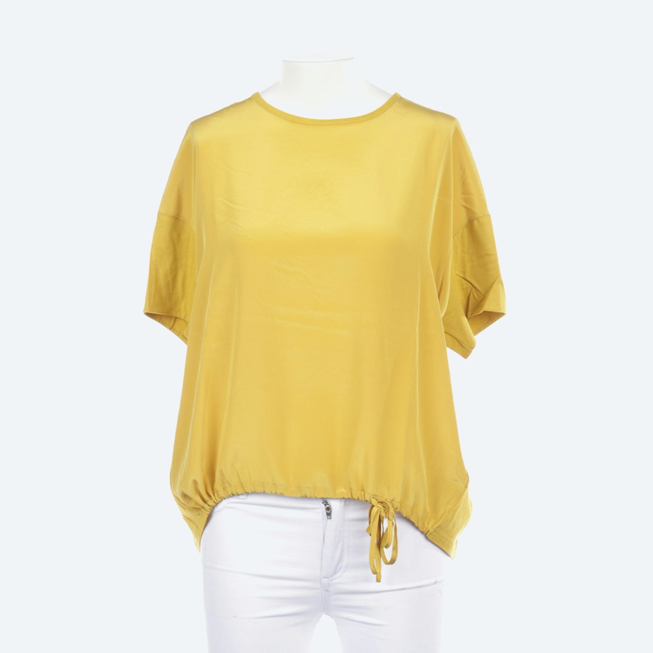 Image 1 of Shirt 36 Mustard Yellow in color Yellow | Vite EnVogue