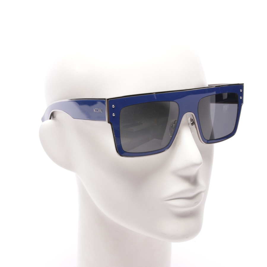 Bild 2 von MOS001/S Sonnenbrille Blau in Farbe Blau | Vite EnVogue