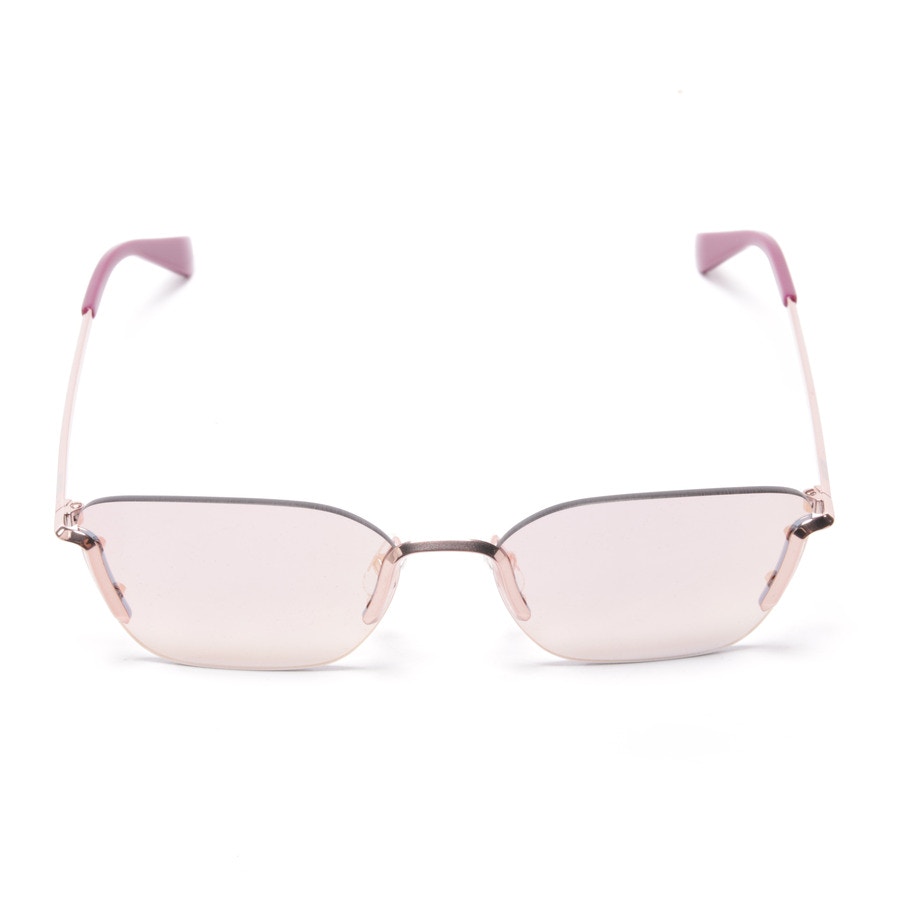 Image 1 of MOS054/S Sunglasses Rosegold in color Metallic | Vite EnVogue