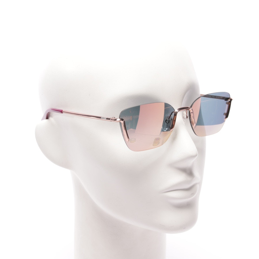 Image 2 of MOS054/S Sunglasses Rosegold in color Metallic | Vite EnVogue